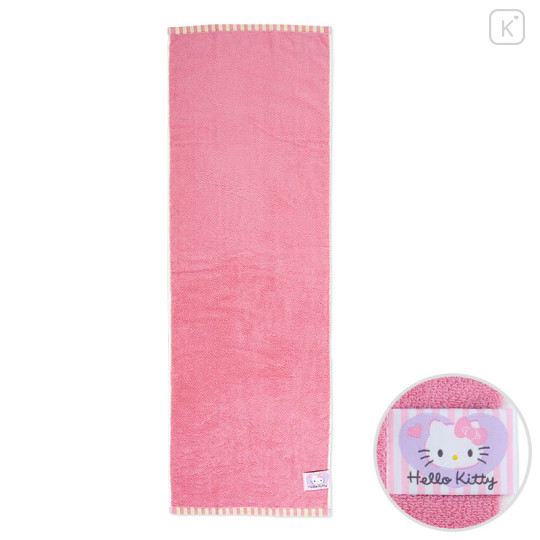 Japan Sanrio Original Compact Bath Towel - Hello Kitty - 1