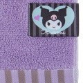 Japan Sanrio Original Compact Bath Towel - Kuromi - 3