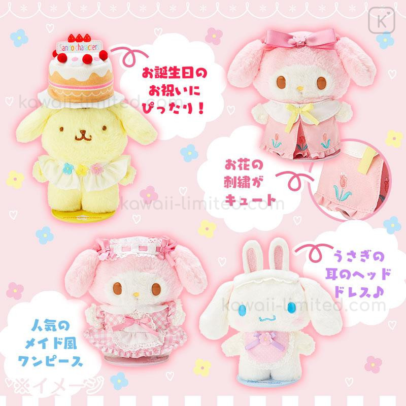 Japan Sanrio Original Dress-up Clothes (M) - Rabbit Bib / Pitatto Friends |  Kawaii Limited