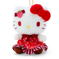 Japan Sanrio Mascot Holder - Hello Kitty / Chocolate Berry - 2