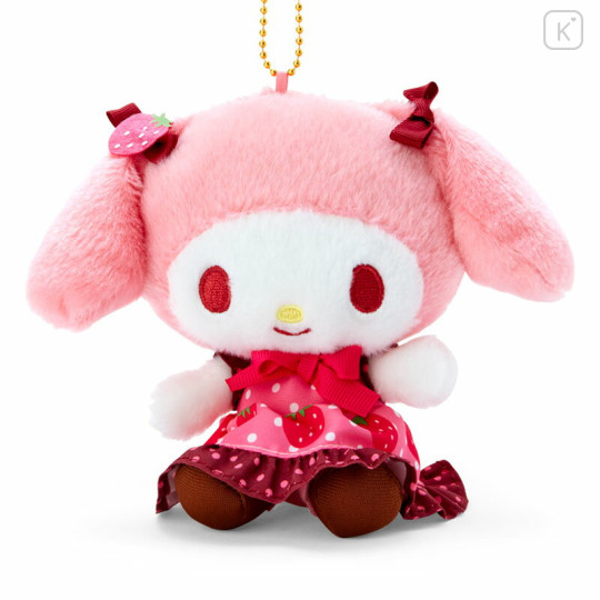 Japan Sanrio Mascot Holder - My Melody / Chocolate Berry - 2
