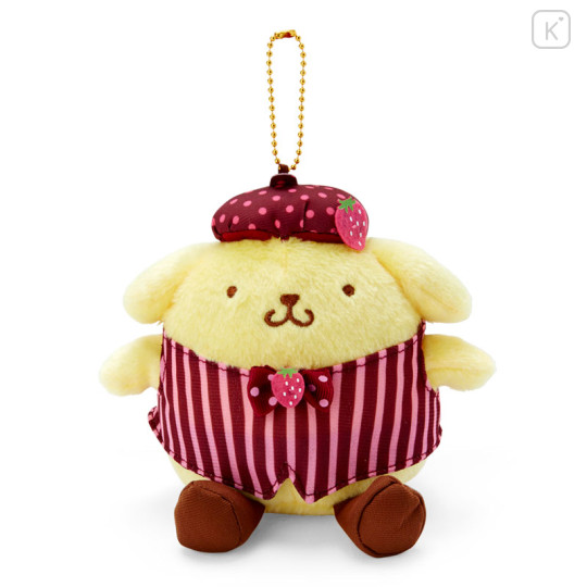 Japan Sanrio Mascot Holder - Pompompurin / Chocolate Berry - 1