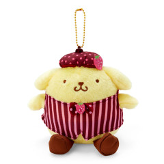 Japan Sanrio Mascot Holder - Pompompurin / Chocolate Berry