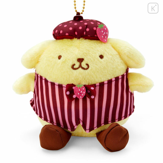 Japan Sanrio Mascot Holder - Pompompurin / Chocolate Berry - 2