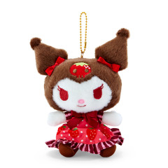 Japan Sanrio Mascot Holder - Kuromi / Chocolate Berry
