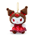 Japan Sanrio Mascot Holder - Kuromi / Chocolate Berry - 1