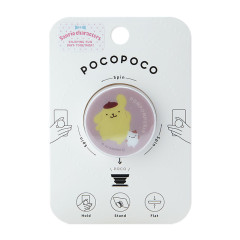 Japan Sanrio Pocopoco Smartphone Grip - Pompompurin & Friend
