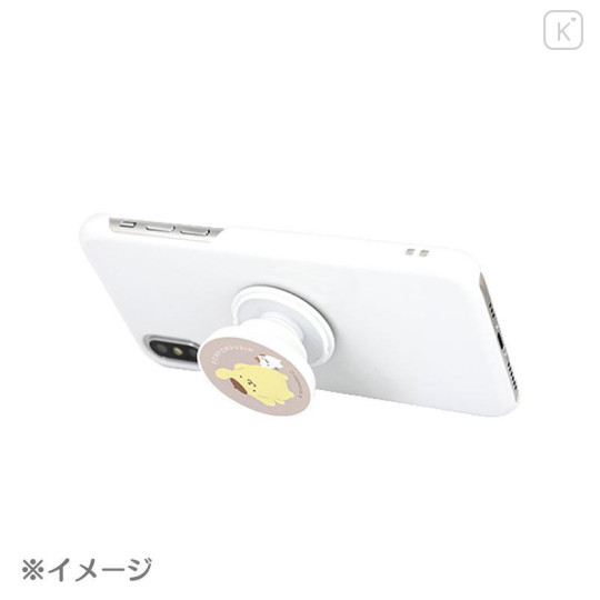 Japan Sanrio Pocopoco Smartphone Grip - Pompompurin & Friend - 6
