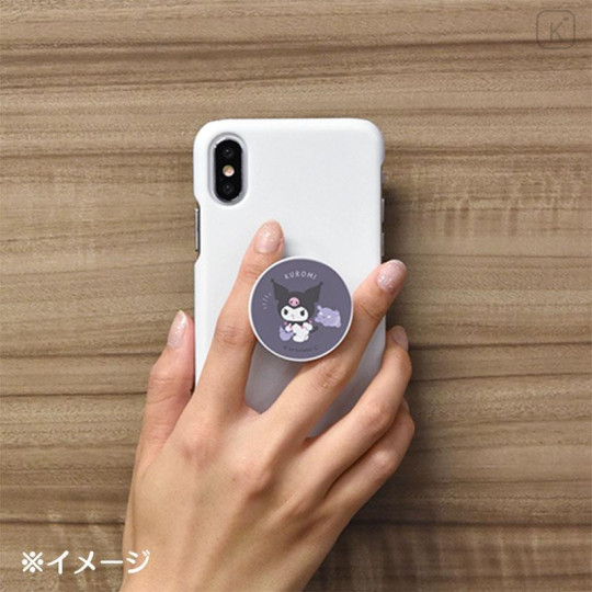 Japan Sanrio Pocopoco Smartphone Grip - Kuromi & Friend - 5