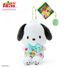 Japan Sanrio Original Mascot Holder - Pochacco / Sakuma Drops
