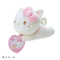 Japan Sanrio Original Cat Clip Mascot - Hello Kitty / Healing Nyanko - 4
