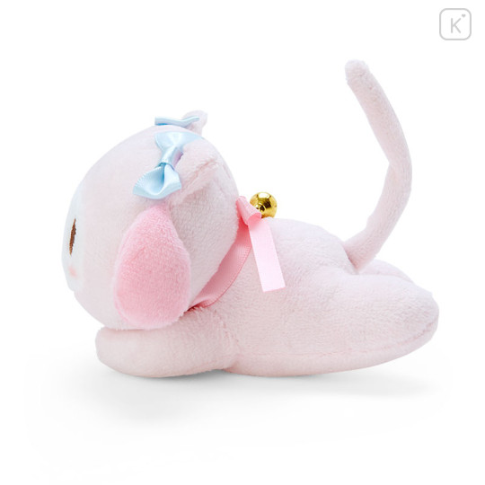 Japan Sanrio Original Cat Clip Mascot - My Melody / Healing Nyanko - 2