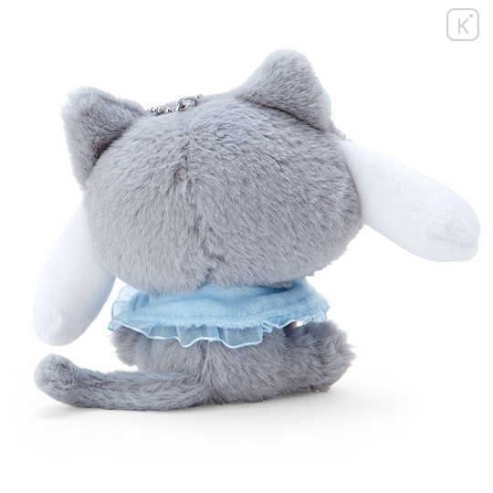 Japan Sanrio Original Dressed Up Cat Mascot Holder - Cinnamoroll : Healing Nyanko - 3