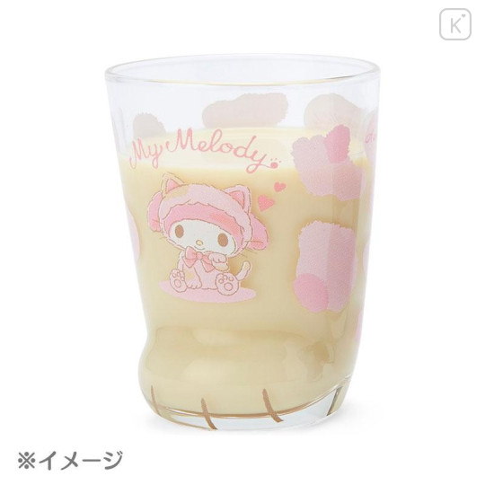 Japan Sanrio Original Glass - My Melody / Healing Nyanko - 6
