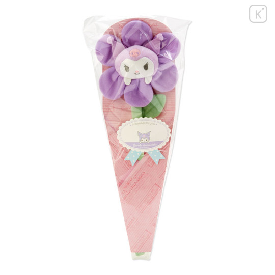 Japan Sanrio Original Flower Mascot - Kuromi - 1