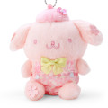 Japan Sanrio Original Sakura Dress Mascot Holder - Pompompurin / Sakura - 2