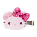 Japan Sanrio Original Hair Bangs Clip DX - Hello Kitty : Sakura - 4