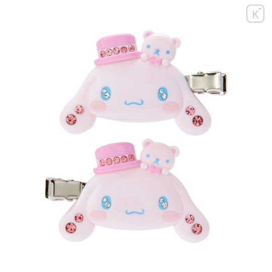 Japan Sanrio Original Hair Bangs Clip DX - Cinnamoroll : Sakura - 2