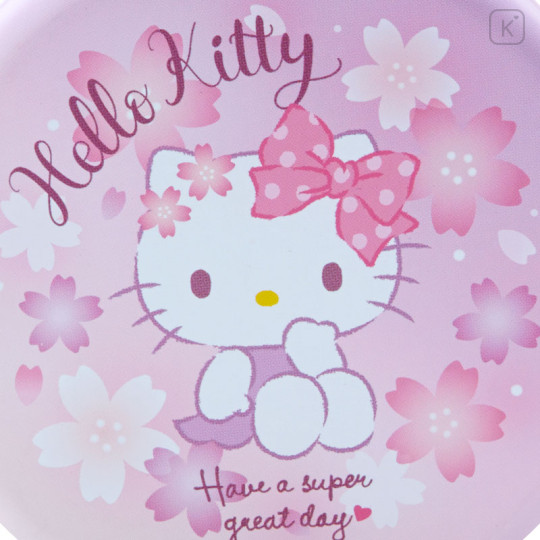 Japan Sanrio Original Can Case - Hello Kitty / Sakura - 3