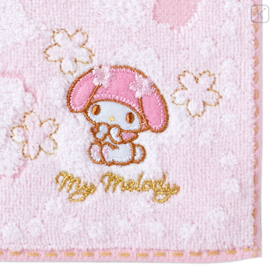 Japan Sanrio Original Petit Towel - My Melody / Sakura - 3