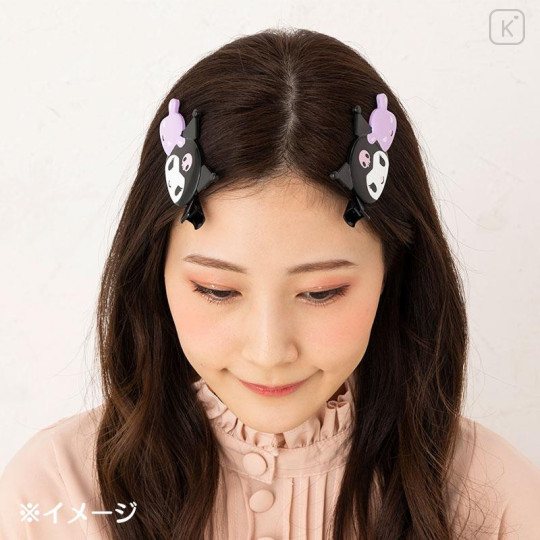 Japan Sanrio Original Hair Bangs Clip Long - My Melody - 6