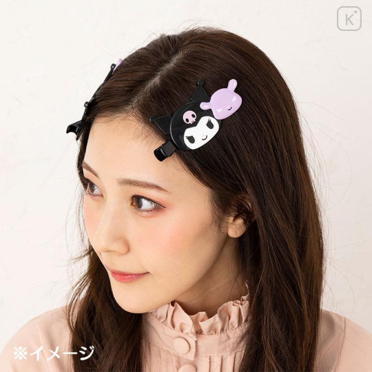 Japan Sanrio Original Hair Bangs Clip Long - Cinnamoroll - 7