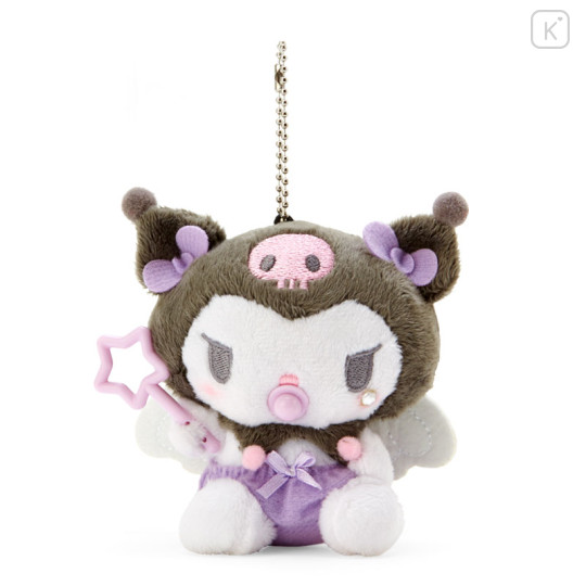 Japan Sanrio Original Mascot Holder - Kuromi / Baby Angel - 1