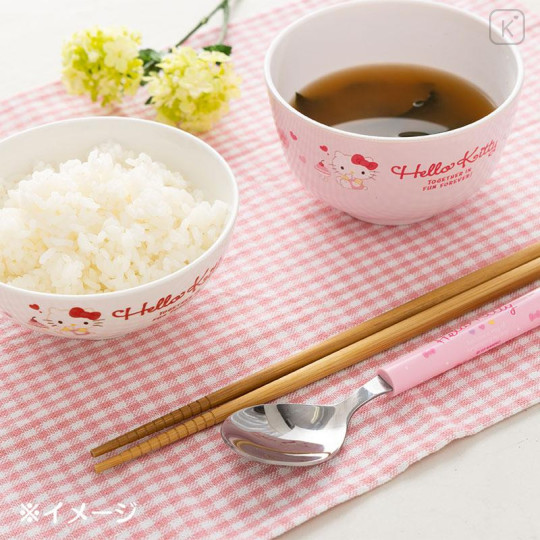 Japan Sanrio Original Tea Bowl - Kuromi - 7