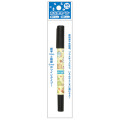 Japan San-X Oil-Based Twin Tip Marker Pen Fine & Bold - Sumikko Gurashi / Yellow - 1