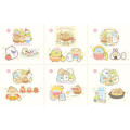 Japan San-X Sticker Sheet 1pc - Sumikko Gurashi Food Kingdom : Random Type - 4
