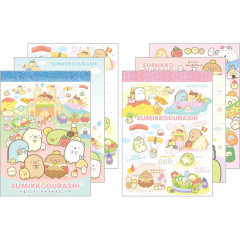 Japan San-X Mini Notepad 2pcs Set - Sumikko Gurashi / Food Kingdom