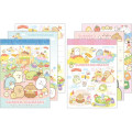 Japan San-X Mini Notepad 2pcs Set - Sumikko Gurashi / Food Kingdom - 1