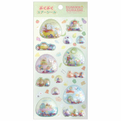 Japan San-X 3D Bubble Sticker - Sumikko Gurashi / Food Kingdom