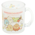 Japan San-X Glass Mug - Sumikko Gurashi / Food Kingdom - 1