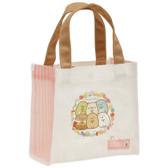 Japan San-X Mini Tote Bag - Sumikko Gurashi / Food Kingdom