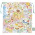 Japan San-X Mini Pouch & Purse Set - Sumikko Gurashi / Food Kingdom - 3