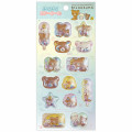 Japan San-X 3D Bubble Sticker - Rilakkuma / Blue - 1