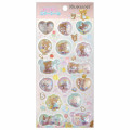 Japan San-X 3D Bubble Sticker - Rilakkuma / Pink - 1