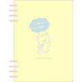 Japan San-X A6SP Notebook - Rilakkuma's Messages Yellow - 1