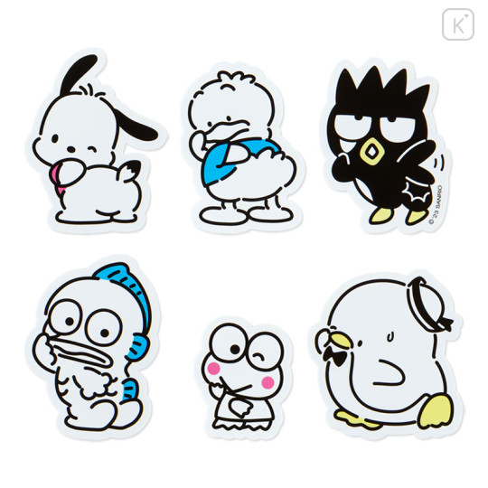 Japan Sanrio Original Sticker Set - Hapidanbui : Badtz-maru 30th Anniversary - 2