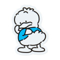 Japan Sanrio Original Sticker Set - Hapidanbui : Badtz-maru 30th Anniversary - 4