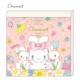 Japan Sanrio × Miki Takei Square Memo - Cinnamorll / Pastel Bouquet
