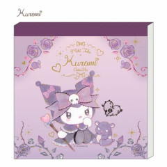 Japan Sanrio Takeimiki Square Memo - Kuromi / Dark Feminine