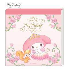 Japan Sanrio × Miki Takei Square Memo - My Melody / Fairy Tale Princess
