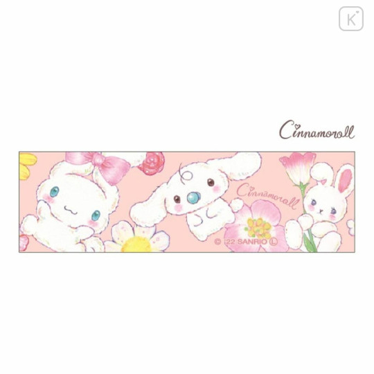 Japan Sanrio × Miki Takei Washi Masking Tape - Cinnamorll / Pastel Bouquet - 2