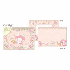 Japan Sanrio Takeimiki Mini Letter Set - My Melody / Fairy Tale Princess