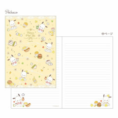 Japan Sanrio Takeimiki A5 Notebook - Pochacco / Natural Hood