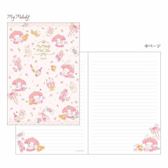Japan Sanrio × Miki Takei A5 Notebook - My Melody / Fairy Tale Princess