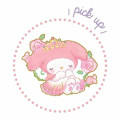 Japan Sanrio × Miki Takei Gold Foil Clear Sticker - My Melody / Fairy Tale Princess - 3