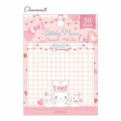 Japan Sanrio × Miki Takei Sticky Notes - Cinnamorll / Pastel Bouquet